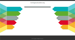 Desktop Screenshot of mortagecalculator.org